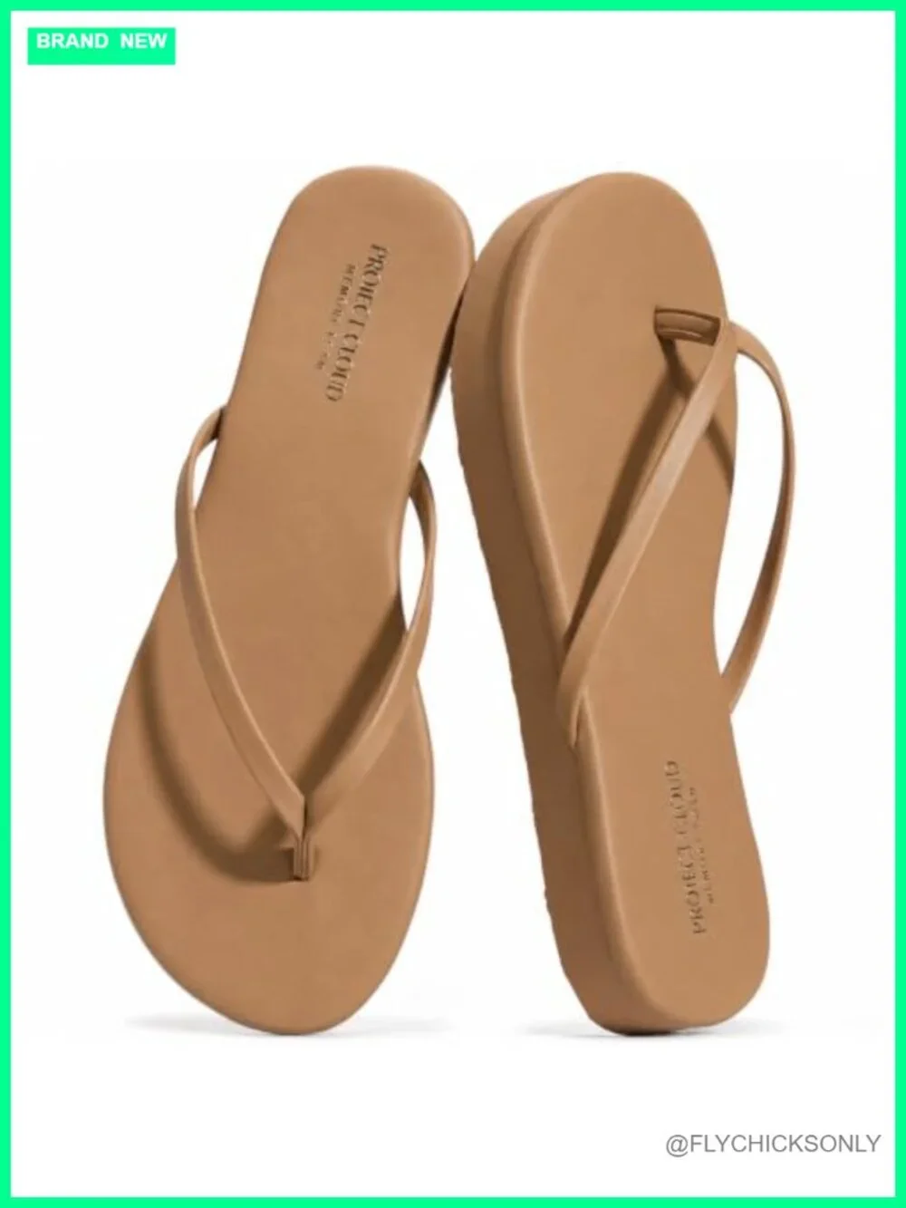 Memory Foam Non-Slip Platform Flip Flops - Lightweight Summer Sandals
